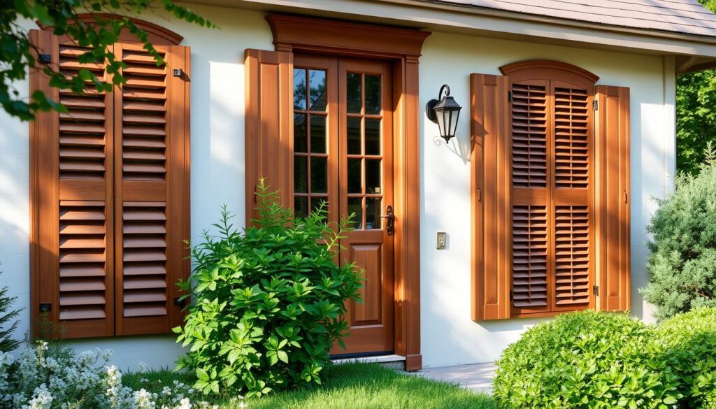 Exterior Cedar Shutters - Natural Beauty and Character